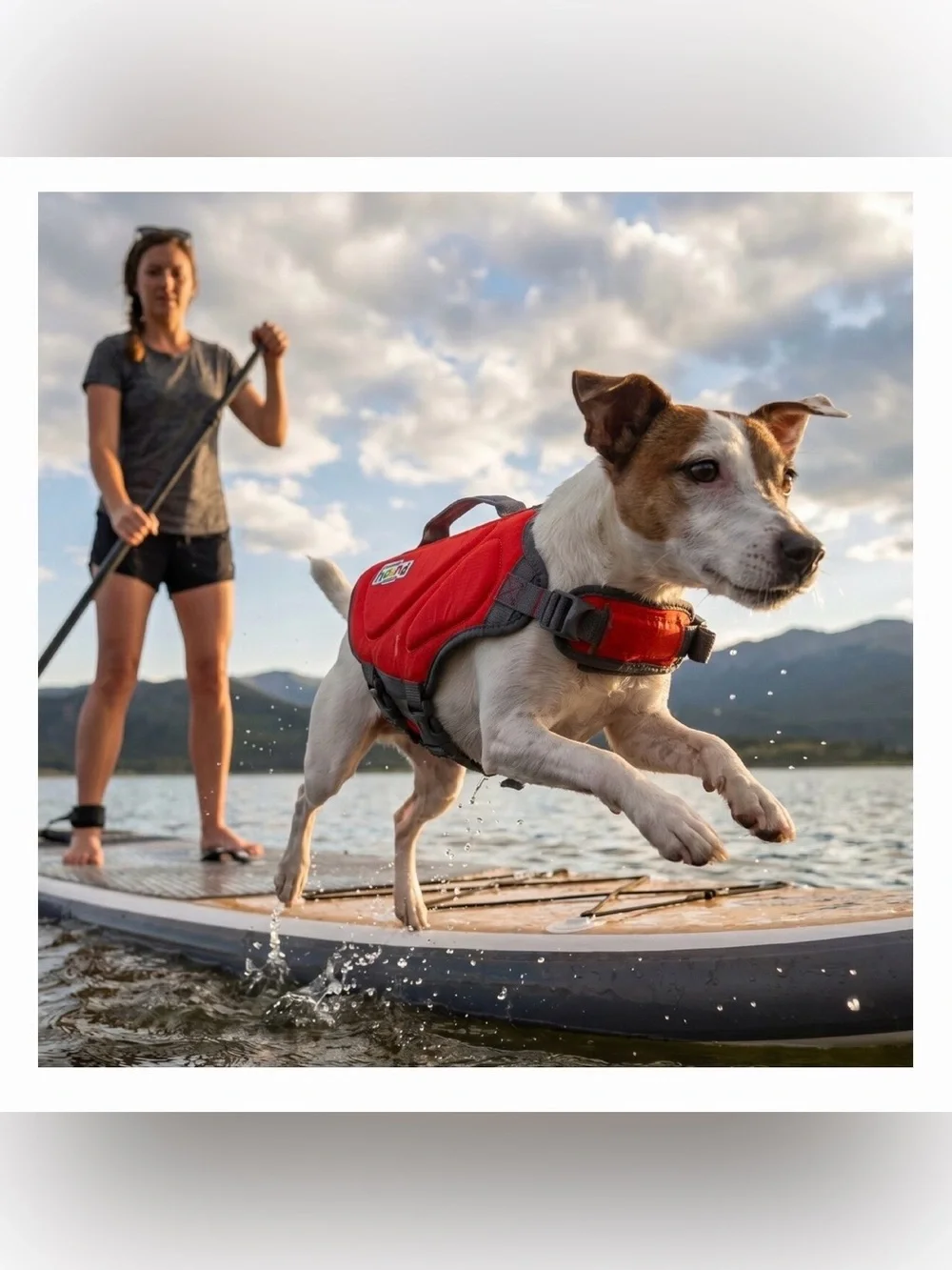 Outward Hound Neoprene Dawson Swimmer Dog Life Jacket, Small NWT